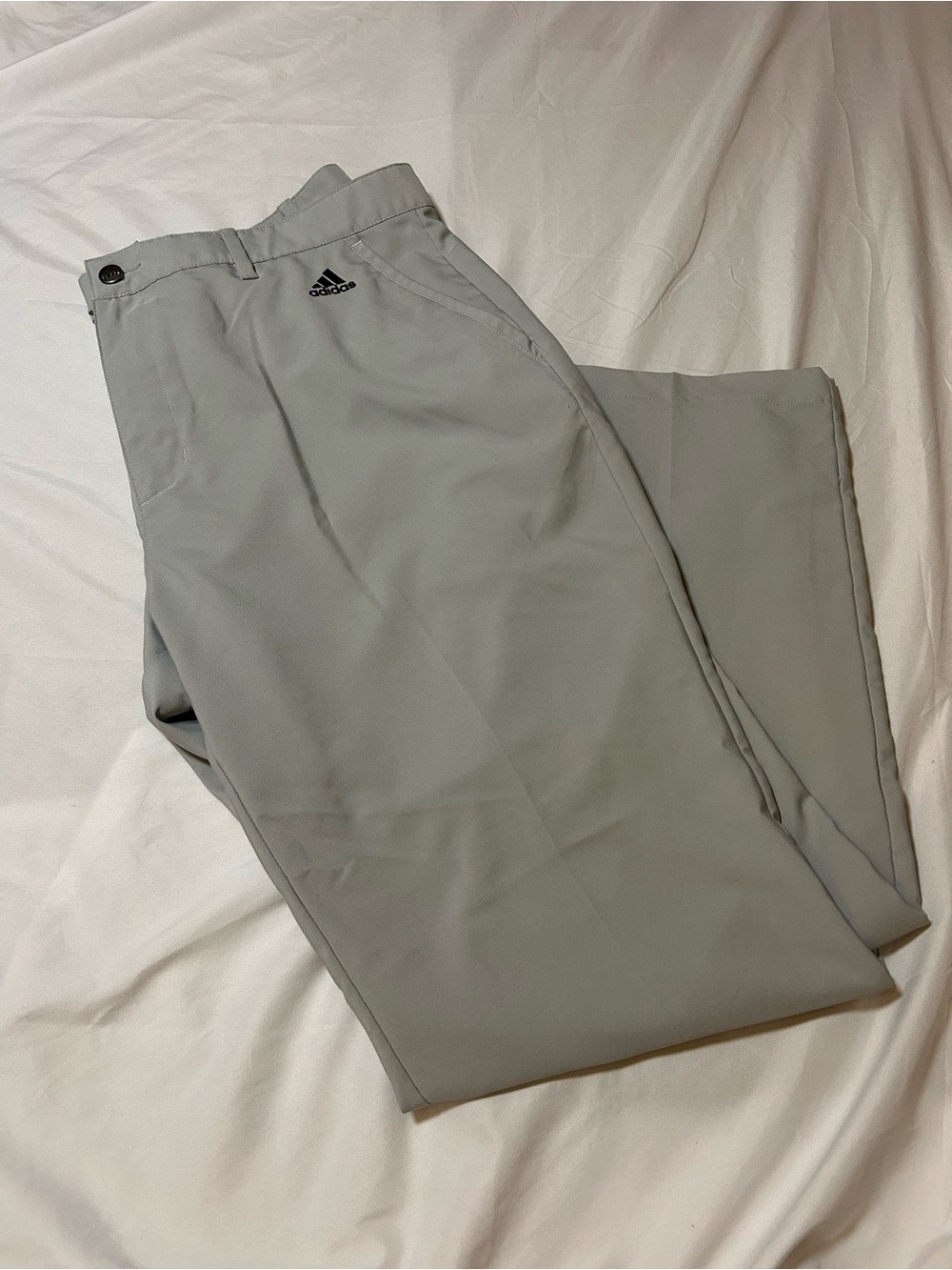 Adidas Golf Pants RN#88387 Mens Gray Size 40 X 32